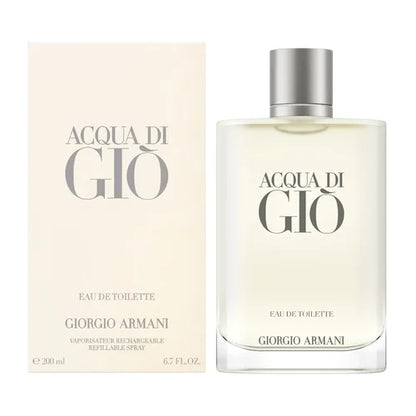 Giorgio Armani Acqua di Giò Pour Homme Eau de Toilette Rechargeable 200 ml