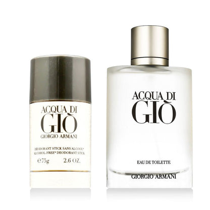 Giorgio Armani Acqua di Giò Pour Homme Eau de Toilette 100ml + Deodorant Stick 75g