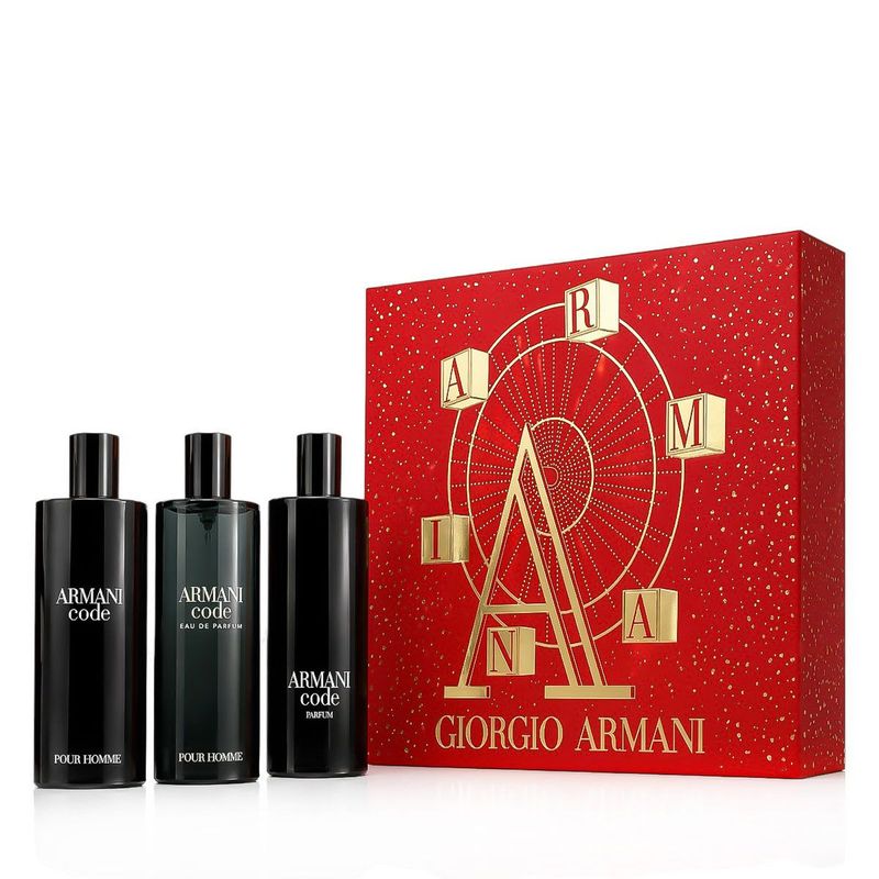 Giorgio Armani Code Homme Coffret Parfum + EDP + EDT 3 x 15 ml