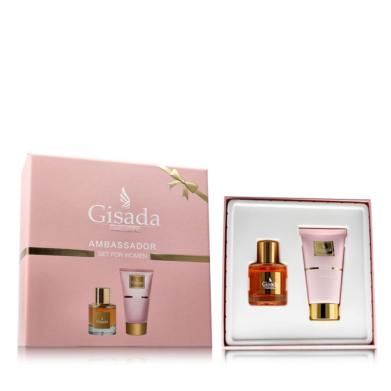 Gisada Ambassador Women Eau de Parfum 50 ml + Gel Douche 100 ml Femme