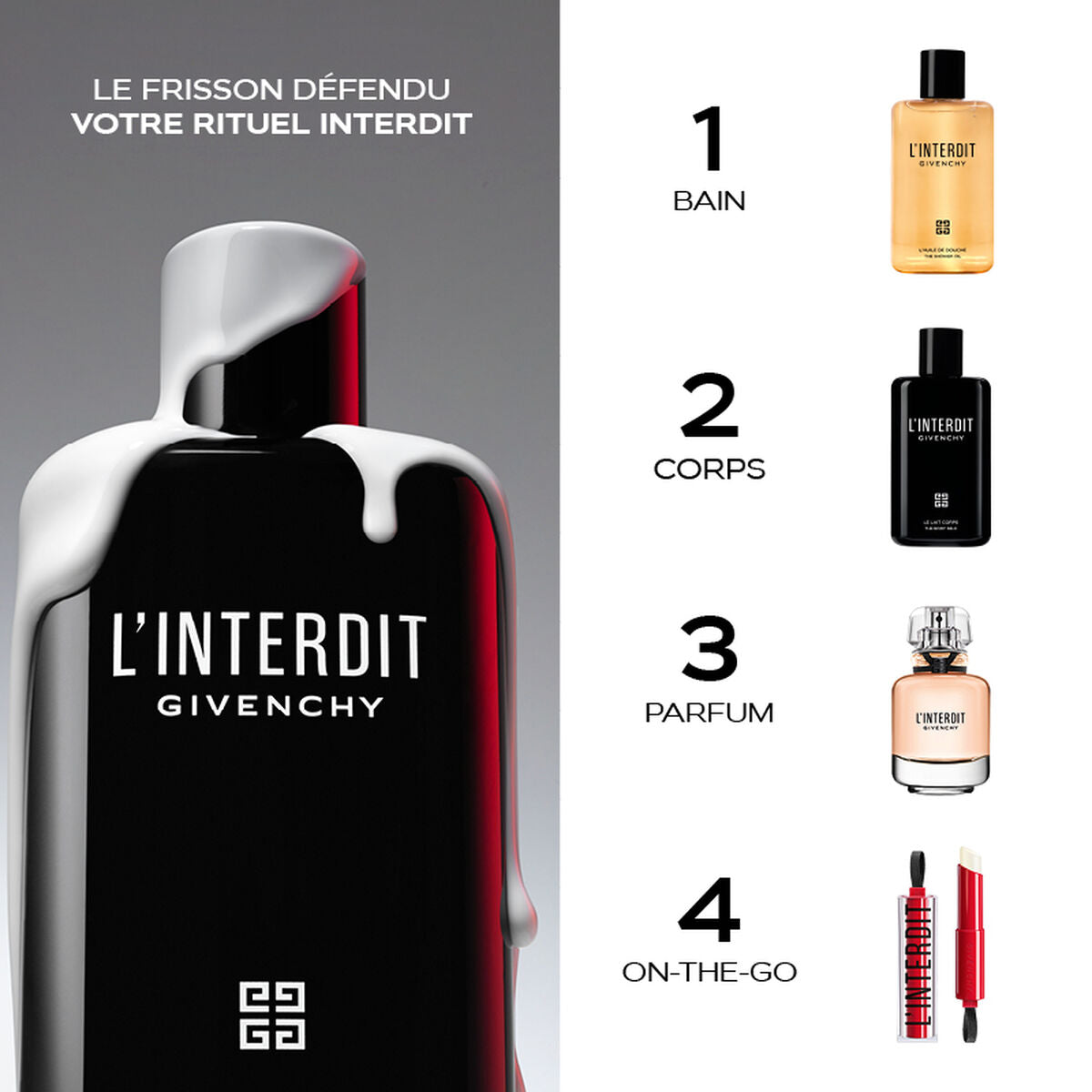 Givenchy L'Interdit L'Huile de Douche 200 ml Femme