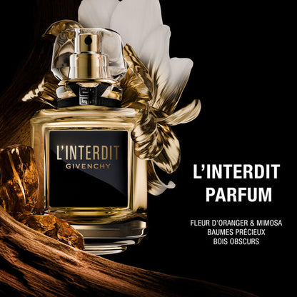 Givenchy L’Interdit Parfum Femme 35 ml – Parfum Intense Floral Boisé pour Femme
