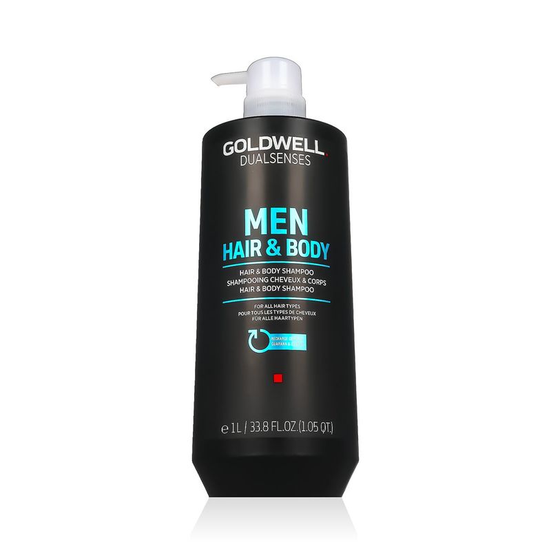 Goldwell Dualsenses Men Hair & Body Shampooing cheveux et corps 1000ml