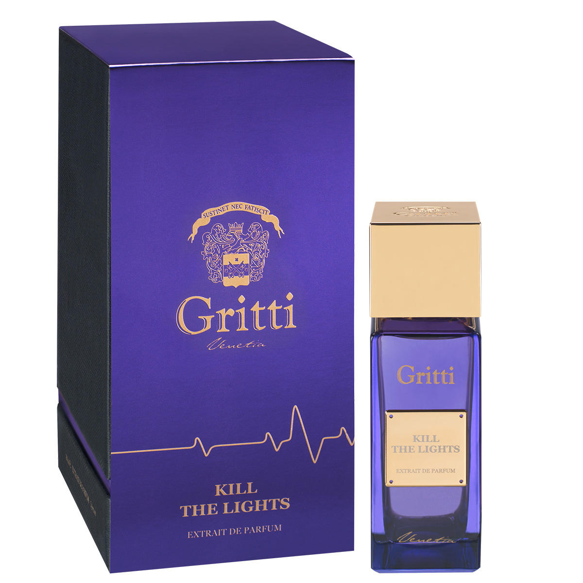 Gritti Kill The Lights Extrait de Parfum 100 ml Unisexe – L’Intensité Cuirée et Rebelle