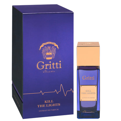 Gritti Kill The Lights Extrait de Parfum 100 ml Unisexe – L’Intensité Cuirée et Rebelle