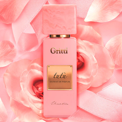 Gritti Tutù Extrait de Parfum 100 ml Femme – Parfum Floral Gourmand Intense