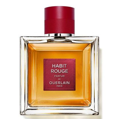 Guerlain Habit Rouge Parfum Homme 100 ml – Parfum Boisé Ambré Élégant & Intemporel