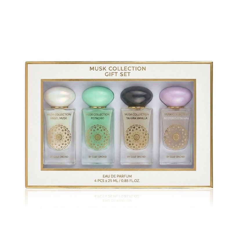 Gulf Orchid Musk Collection Aura Edition Gift Set Eau de Parfum 4 x 25ml Unisexe