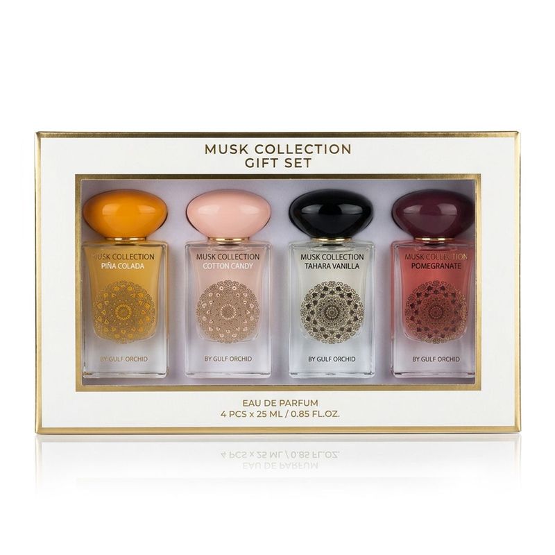 Gulf Orchid Musk Collection Velvet Edition Eau de Parfum 4 x 25 ml Unisexe