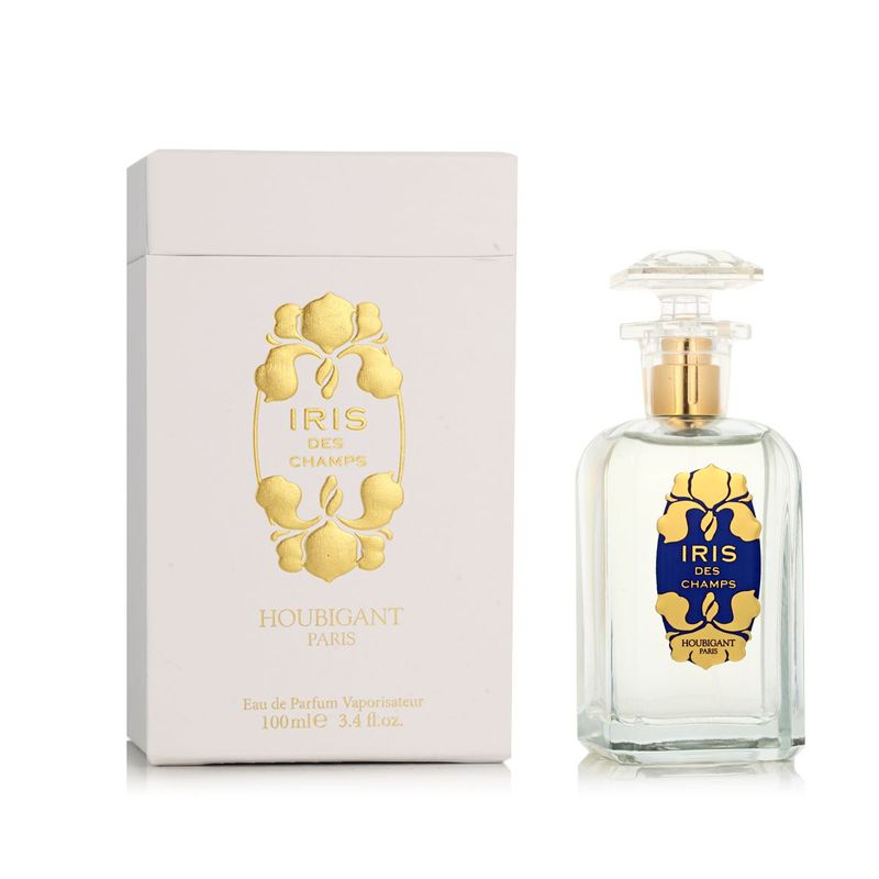 HOUBIGANT Iris des Champs Eau de Parfum Femme 100 ml – Parfum Floral Poudré & Élégant