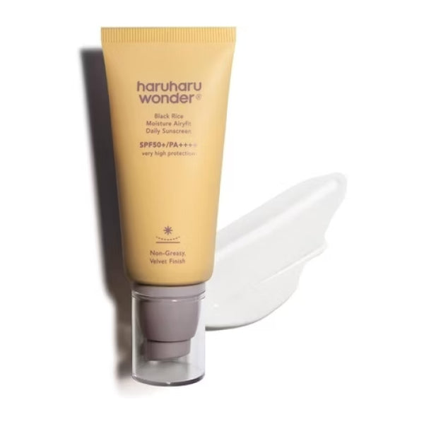 HaruHaru Wonder® Black Rice Airyfit Sunscreen SPF 50+/PA++++ Crème solaire 50 ml