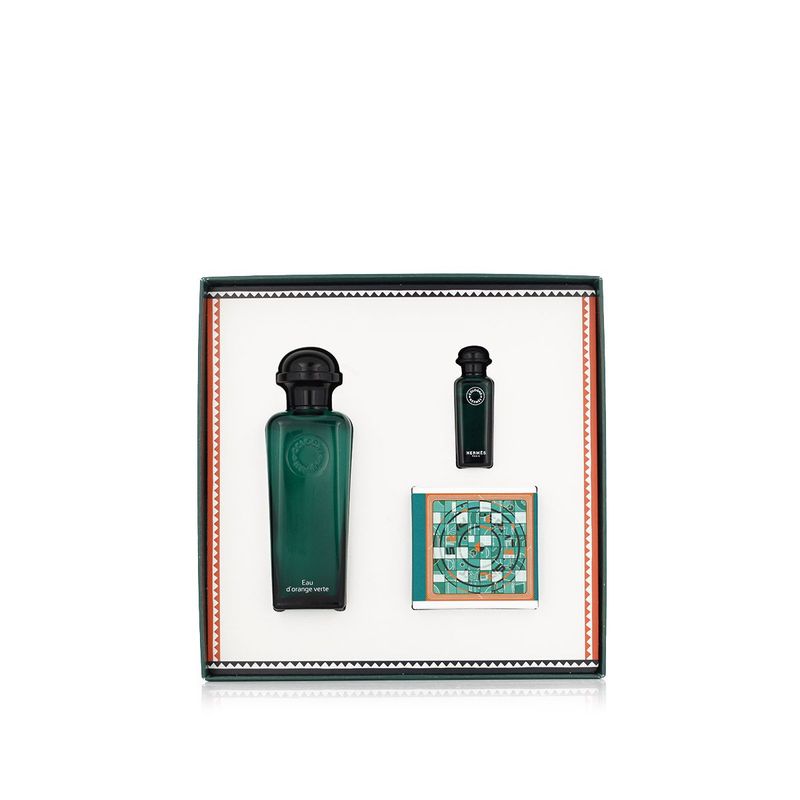 Hermès Eau D'Orange Verte Eau de Cologne 100 ml + EDC 7.5 ml + Savon 50 g (unisex)