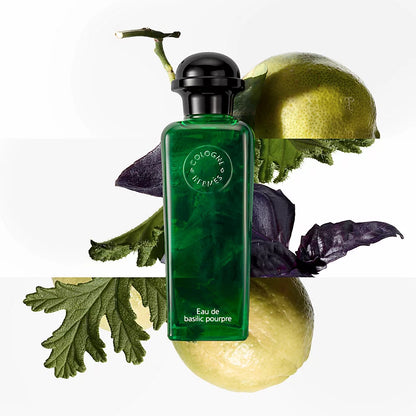 Hermès Eau de Basilic Pourpre Eau de Cologne Unisexe 100 ml – Fraîcheur Aromatique Élégante