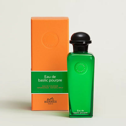 Hermès Eau de Basilic Pourpre Eau de Cologne Unisexe 100 ml – Fraîcheur Aromatique Élégante