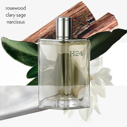 Hermès H24 Eau de Toilette Homme 30 ml Rechargeable – Fraîcheur Botanique & Élégance Contemporaine