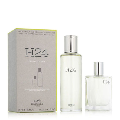 Hermès H24 Eau de Toilette Rechargeable 30ml + Eau de Toilette recharge 125ml Homme