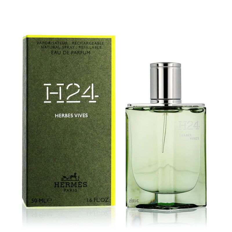 Hermès H24 Herbes Vives Eau De Parfum Rechargeable 50 ml Homme