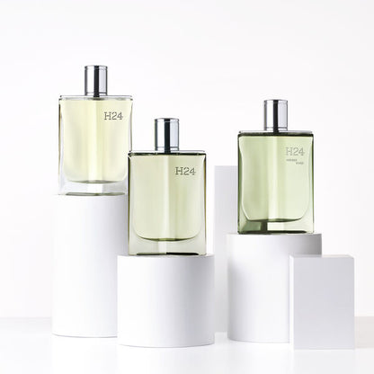 Hermès H24 Herbes Vives Eau de Parfum Homme 100 ml : fraîcheur végétale et élégance contemporaine