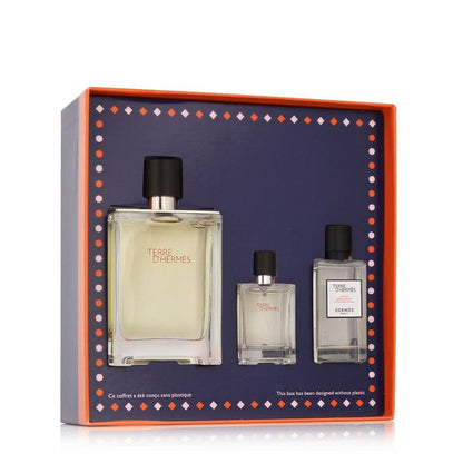 Hermès Terre D'Hermès Eau de Toilette 100ml + EDT 12,5ml + Aftershave 40ml Hombre