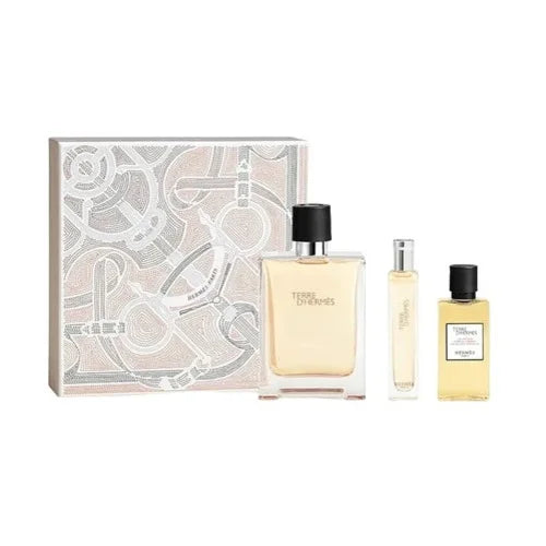 Hermès Terre D'Hermès Eau de Toilette 100ml + EDT 15ml + Gel de Ducha 40ml
