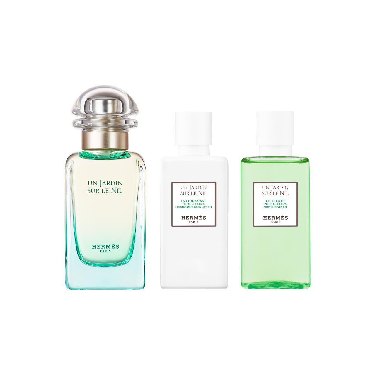 Hermès Un Jardin Sur Le Nil Eau de Toilette 50ml + Gel douche 40ml + +Lait corps 40ml Unisexe