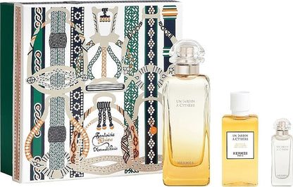 Hermès Un Jardin à Cythère Eau de Toilette 100ml + EDT 7,5ml + Gel de Ducha 40ml
