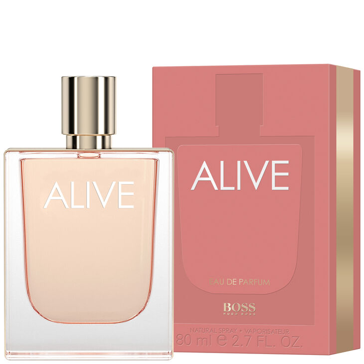 Hugo Boss Alive Eau de Parfum Femme 80 ml – Parfum Boisé Fruité Élégant & Audacieux