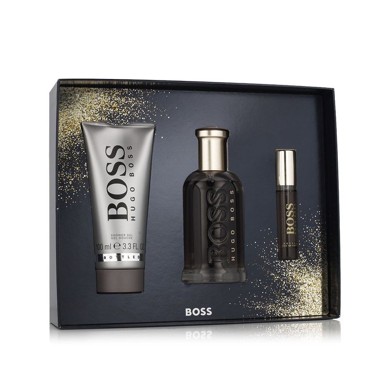 Hugo Boss Boss Bottled Eau de Parfum 100ml + EDP 10ml + Gel douche 100ml Homme