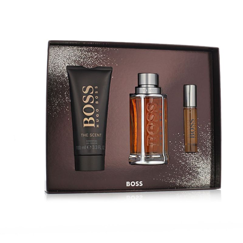 Hugo Boss Boss The Scent For Him Eau de Toilette 100 ml + EDT 10 ml + Gel Douche 100 ml Homme