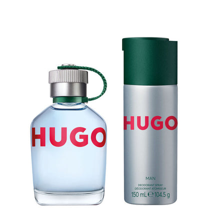 Hugo Hugo Man Eau de Toilette 75 ml + Déodorant Spray 150 ml Homme