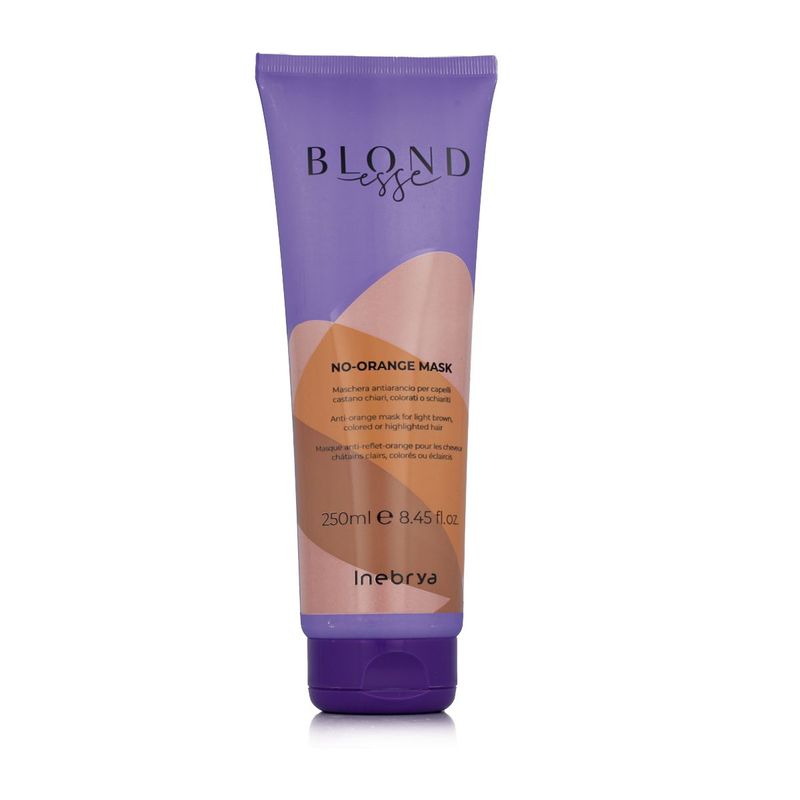 Mascarilla capilar Inebrya BLONDesse No-Orange Mask 250 ml