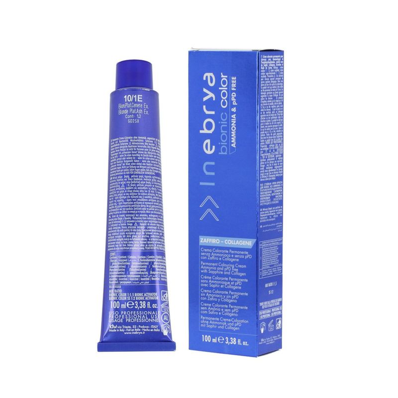 Inebrya Bionic Color Ceniza (10/1E Rubio Platino Extra Ceniza) 100 ml