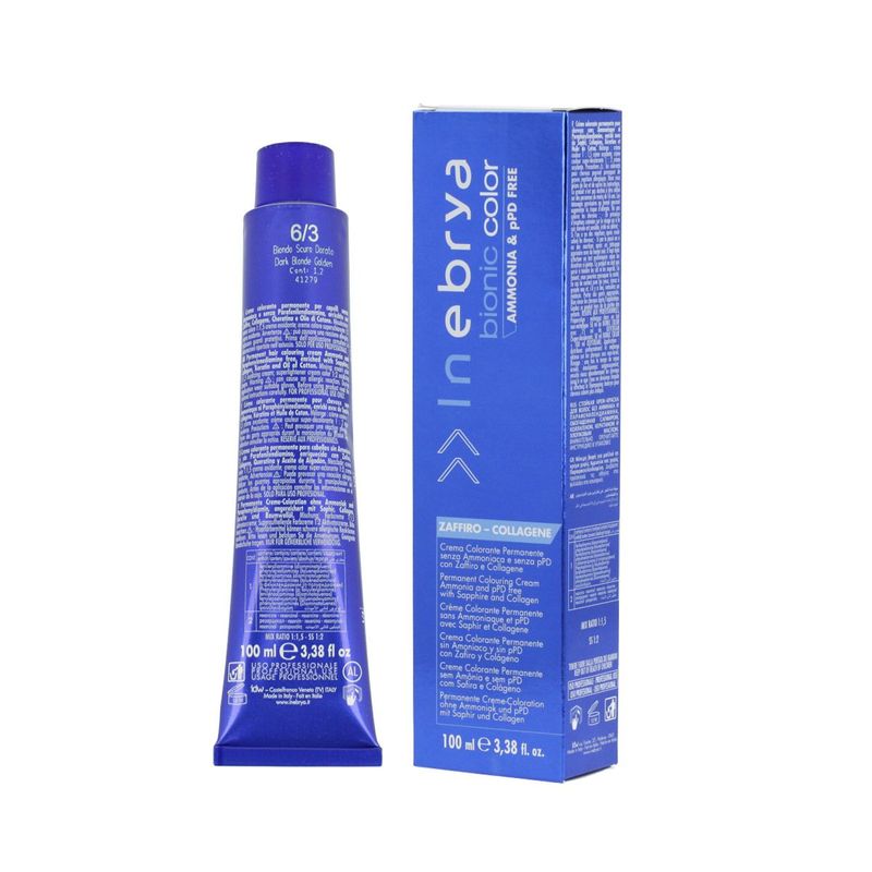 Inebrya Bionic Color Golden (6/3 Blond Foncé Doré) 100 ml