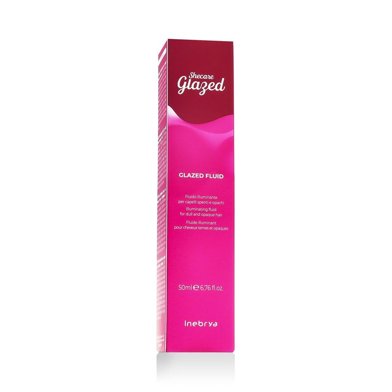 Inebrya Shecare Glazed Fluide illuminateur pour les cheveux ternes et mats 50ml