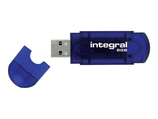 Integral EVO - Clé USB - INFD8GBEVOBL Integral