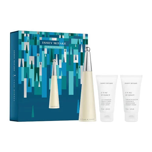 Issey Miyake L'Eau d'Issey Eau de Toilette 50 ml + Gel douche 50 ml + Lait corps 50ml Femme