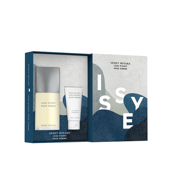 Issey Miyake L'Eau d'Issey Pour Homme Eau de Toilette 75 ml + Gel Douche 50 ml – Coffret Homme Frais et Élégant