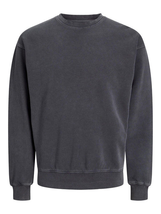 JACK & JONES Sweat-shirt homme à col rond délavé, couleur Westhill, taille S