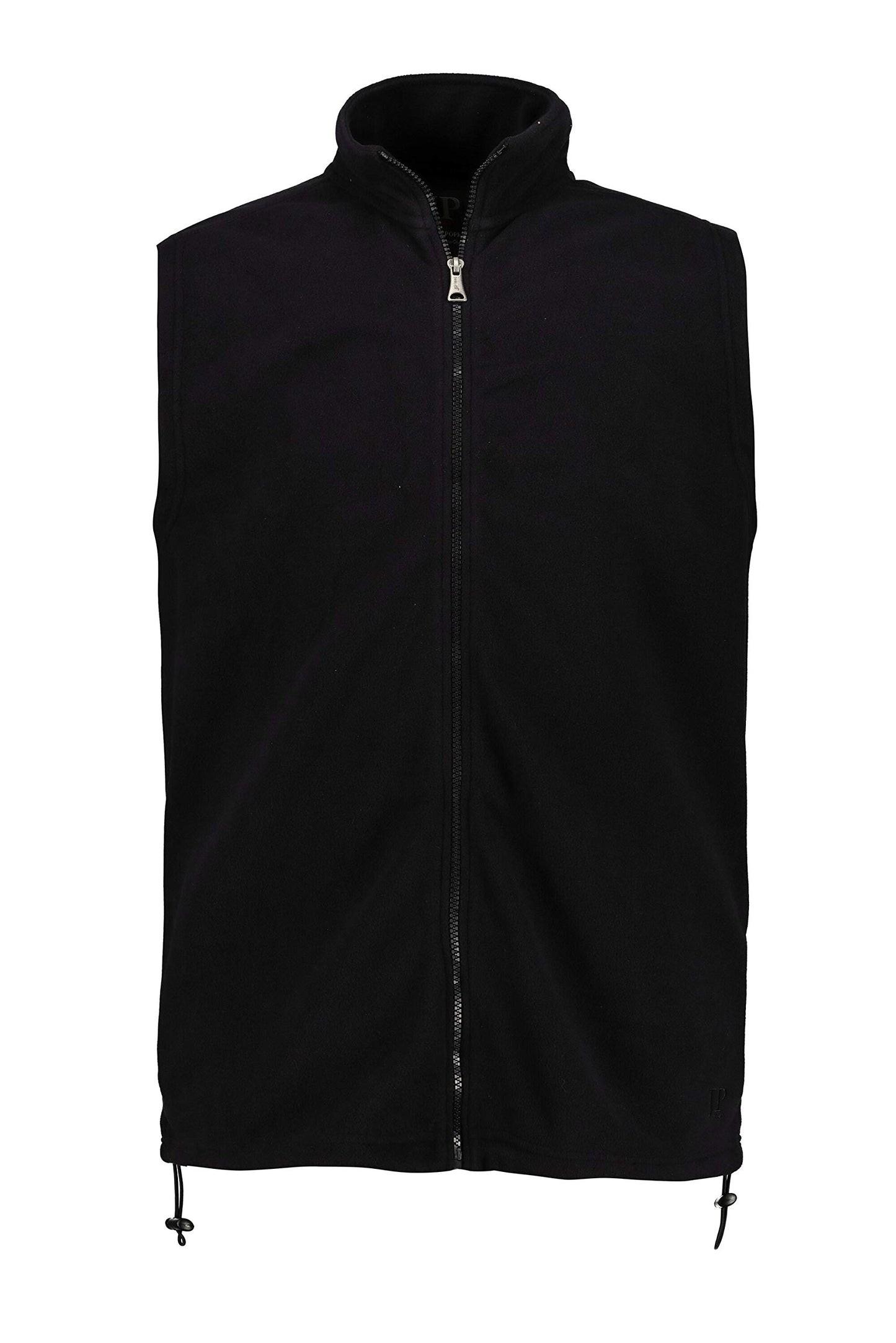 JP 1880 Gilet polaire homme, grande taille, noir, 3XL