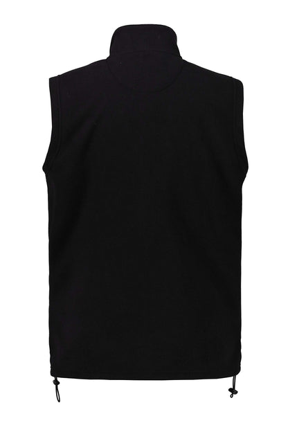 JP 1880 Gilet polaire homme, grande taille, noir, 3XL