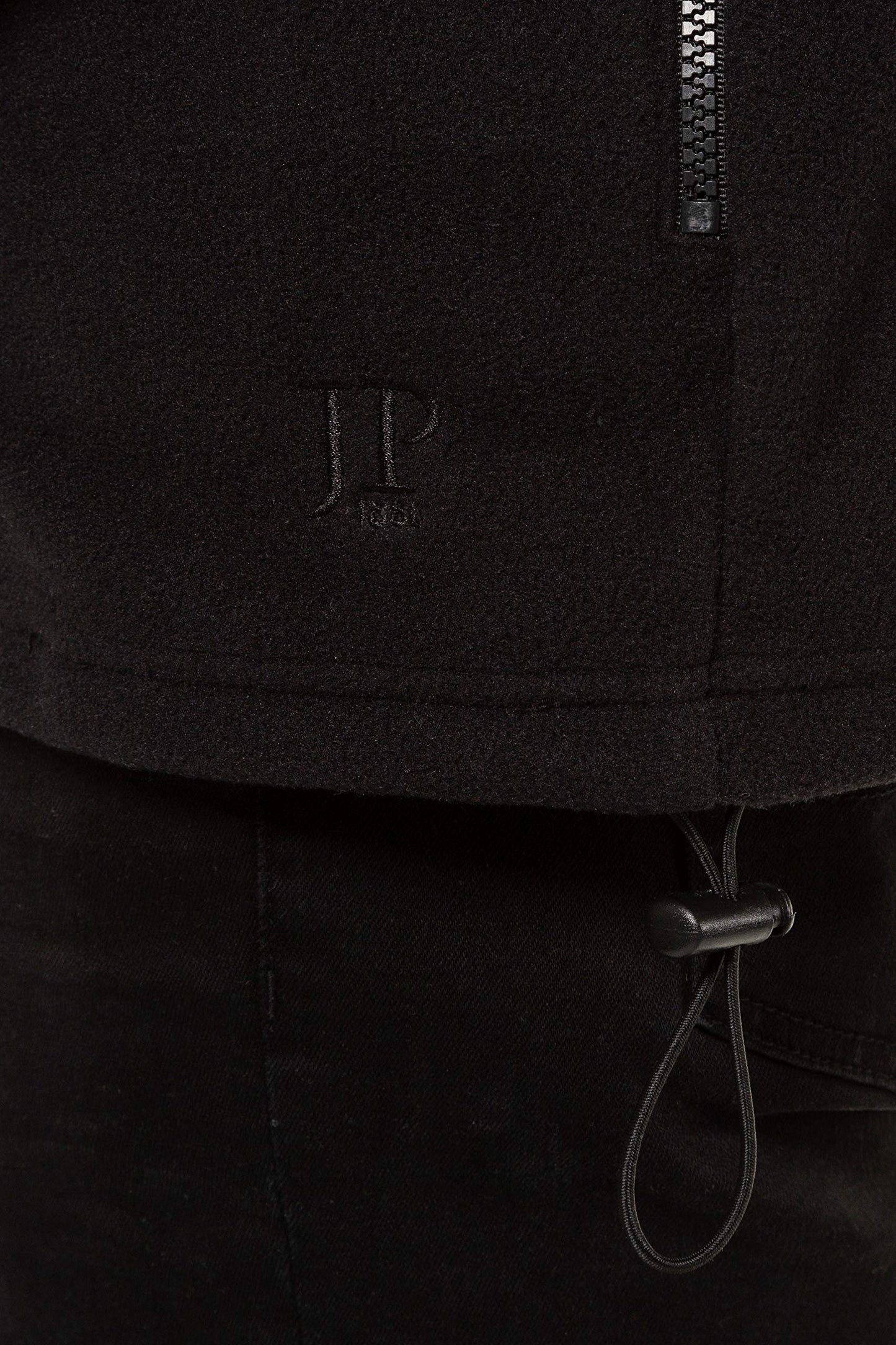 JP 1880 Gilet polaire homme, grande taille, noir, 3XL