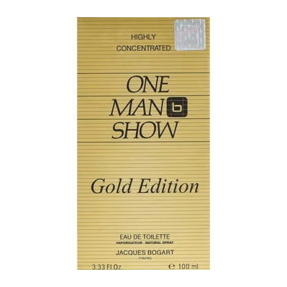 Jacques Bogart One Man Show Gold Edition Eau De Toilette 100 ml