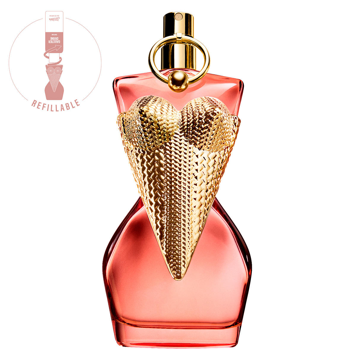 Jean Paul Gaultier Gaultier Divine Couture Eau De Parfum Rechargeable 100 ml Femme