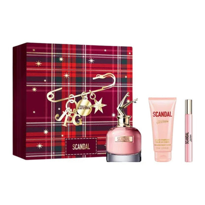 Jean Paul Gaultier Scandal Eau de Parfum 80ml + EDP 10ml + Lait corps 75ml Femme