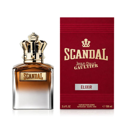 Jean Paul Gaultier Scandal Elixir Pour Homme Parfum 100 ml – Intensité Ambrée, Boisée & Addictive