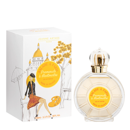 Jeanne Arthes Balade à Paris Promenade à Montmartre Eau De Parfum 100ml Femme