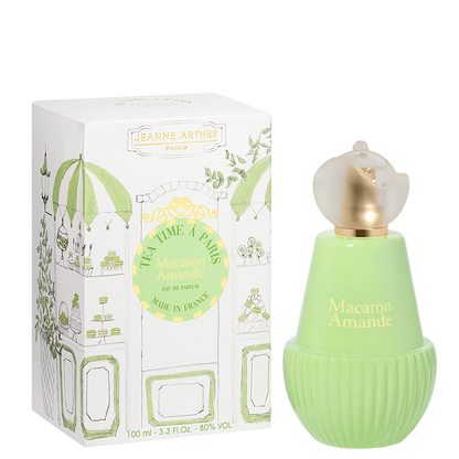 Jeanne Arthes Tea Time à Paris Macaron Amande Eau De Parfum 100 ml Femme