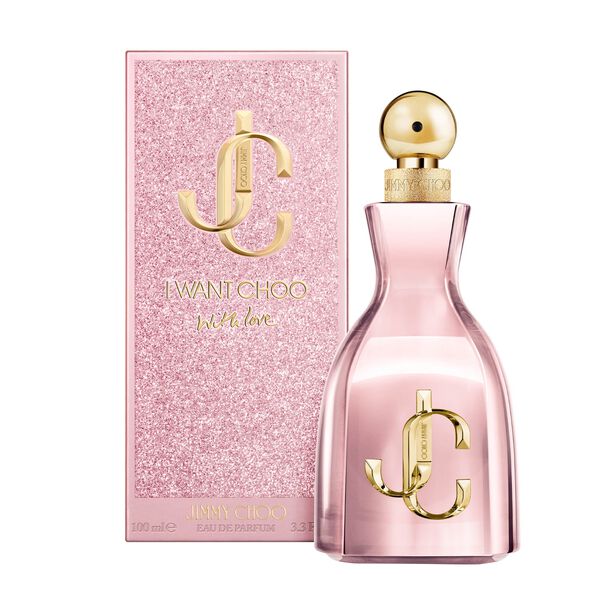 Jimmy Choo I Want Choo With Love Eau de Parfum 100 ml Femme – Parfum Glamour, Sensuel et Élégant