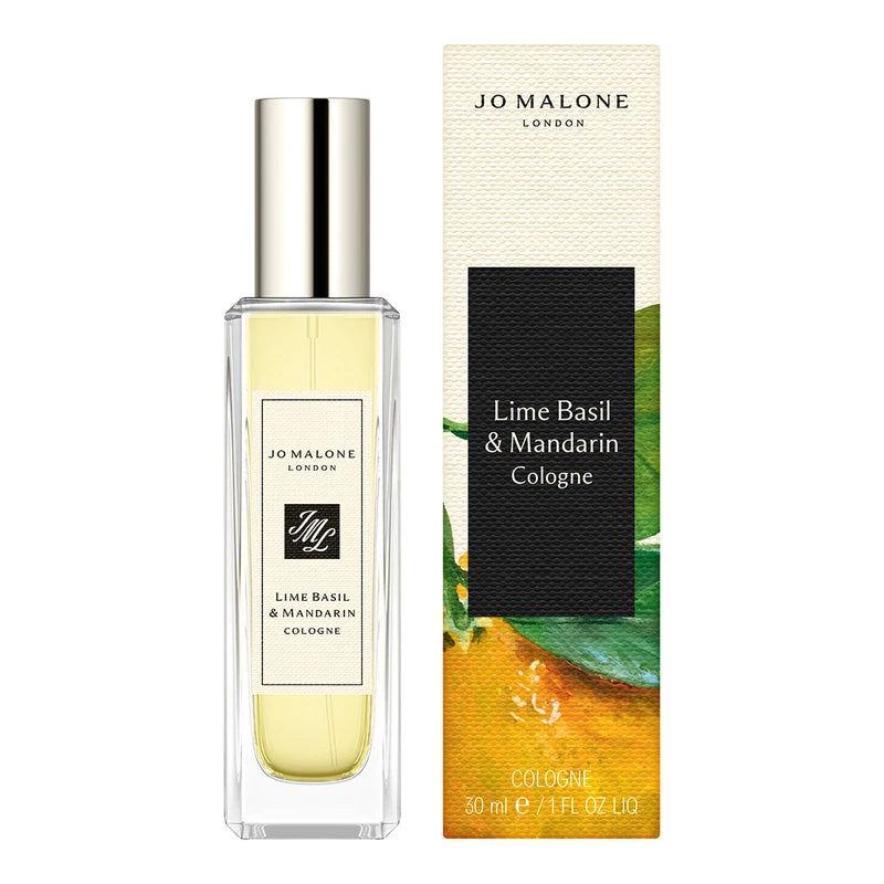 Jo Malone Lime Basil & Mandarin Eau de Cologne 30 ml Unisexe – Cologne Iconique aux Agrumes & Basilic