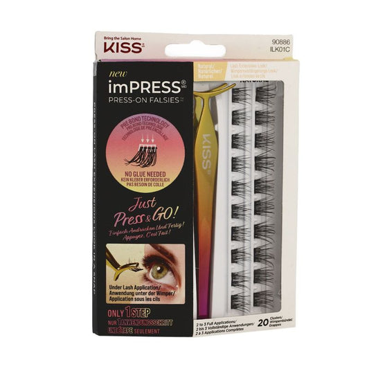 KISS imPRESS Press-on Falsies Cils artificiels